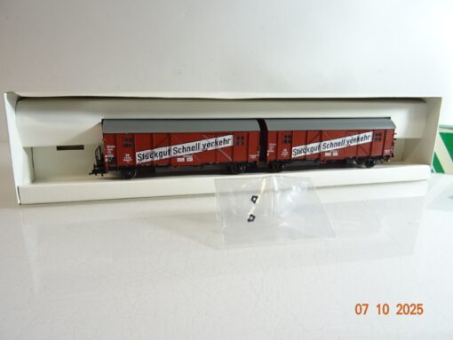 Sachsenmodelle H0 16008 Leig-Wageneinheit Stückgut Schnellverkehr in OVP RR3748