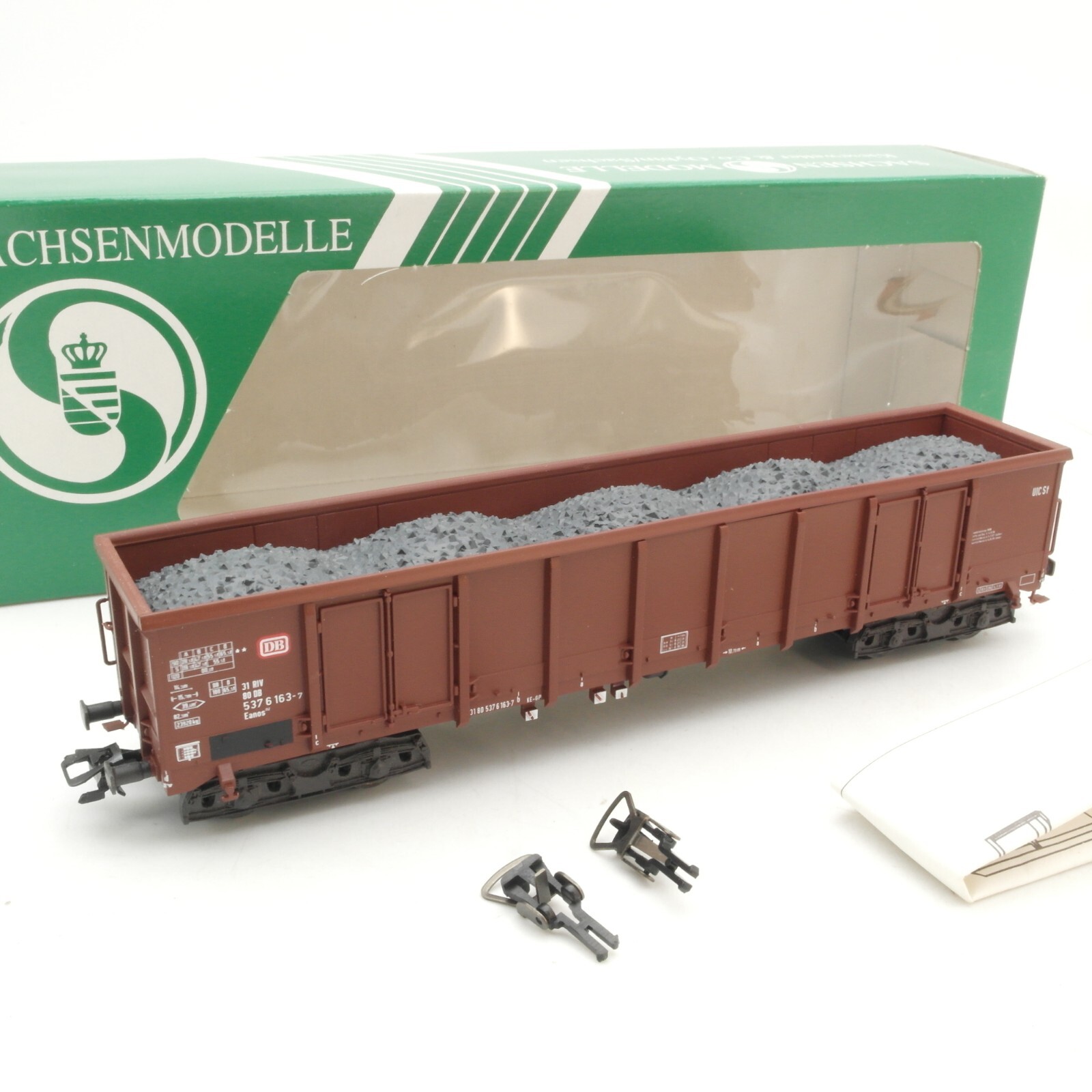 Sachsenmodelle H0 16076 offener Güterwagen mit Ladung der DB in OVP RG9665 – Bild 3