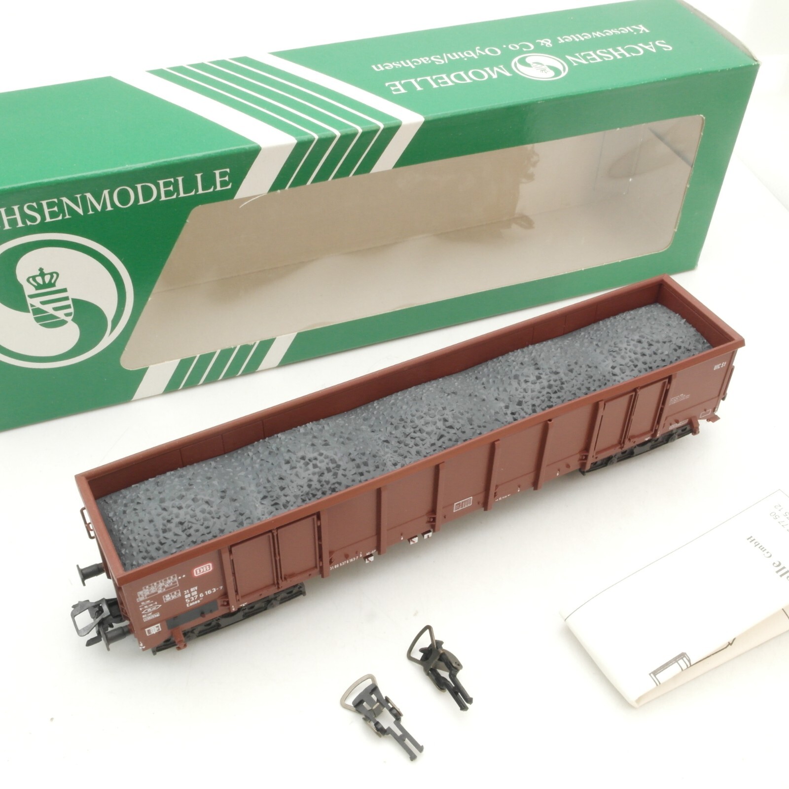 Sachsenmodelle H0 16076 offener Güterwagen mit Ladung der DB in OVP RG9665 – Bild 4