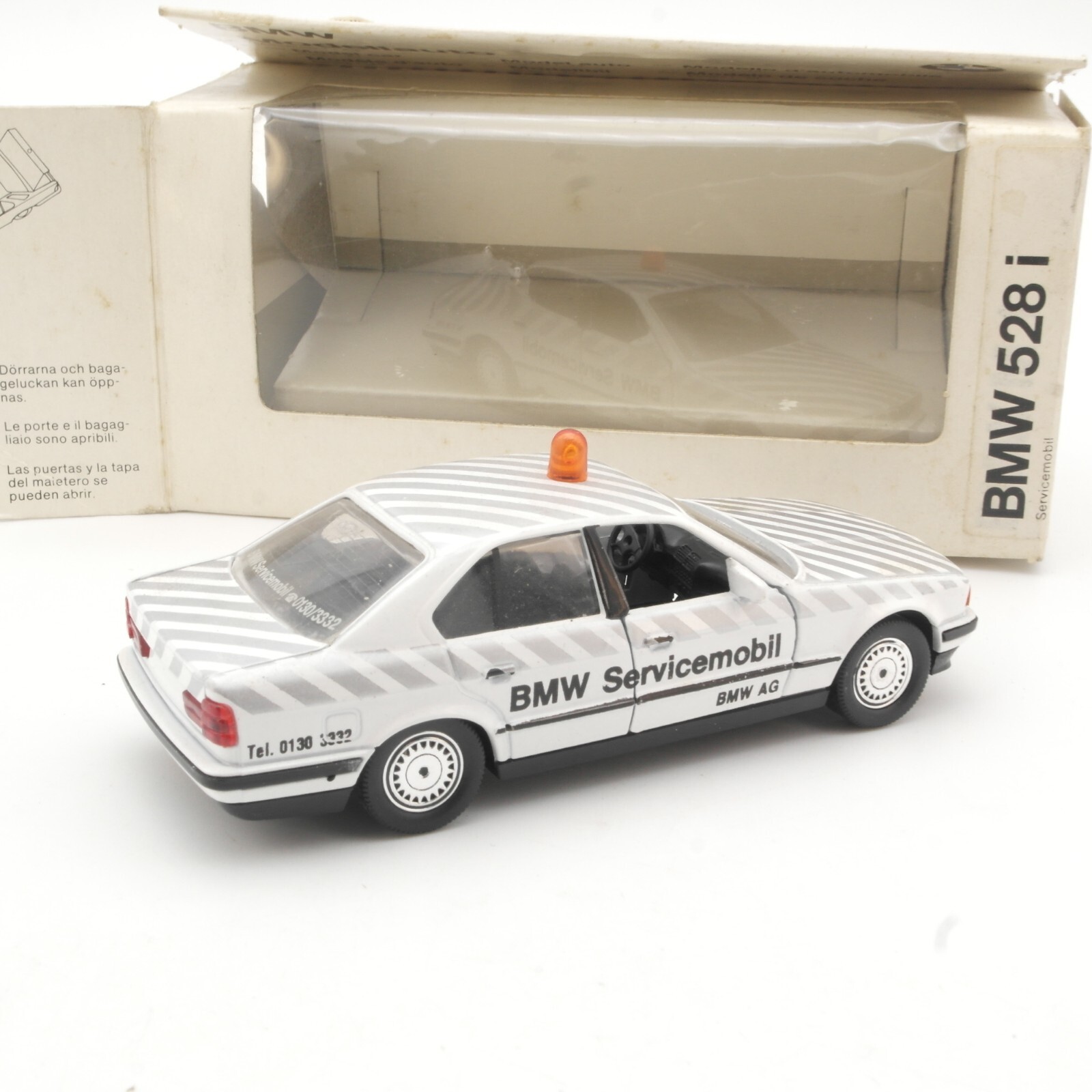 Schabak 1:43 1150 BMW 528i Servicemobil in OVP QR7342 – Bild 3
