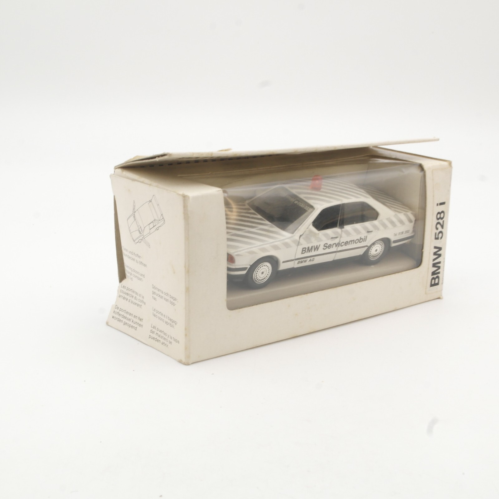 Schabak 1:43 1150 BMW 528i Servicemobil in OVP QR7342 – Bild 4