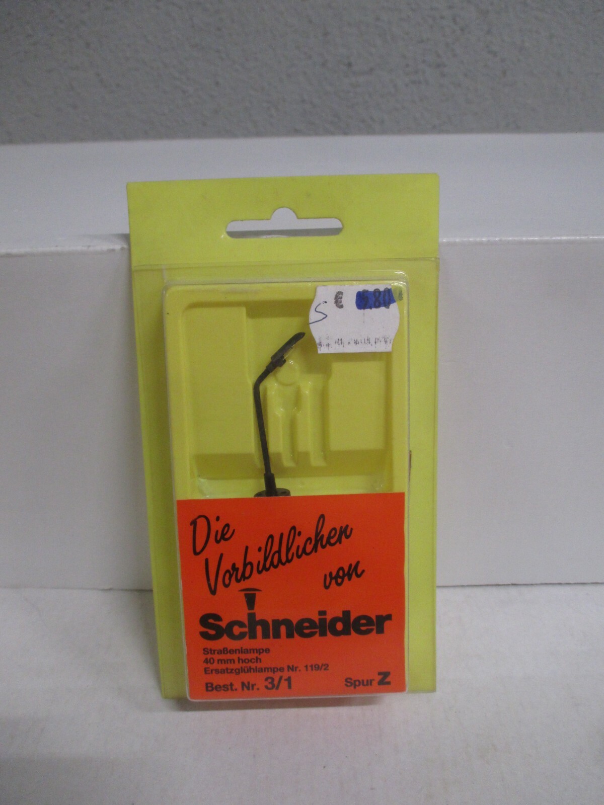 Schneider Z 3/1 Straßenlampe, 40 mm hoch m.OVP WZ6096