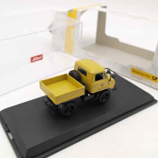 Schuco 1:43 010482 Mercedes Benz Unimog 411 Post in OVP RR2053 – Bild 3