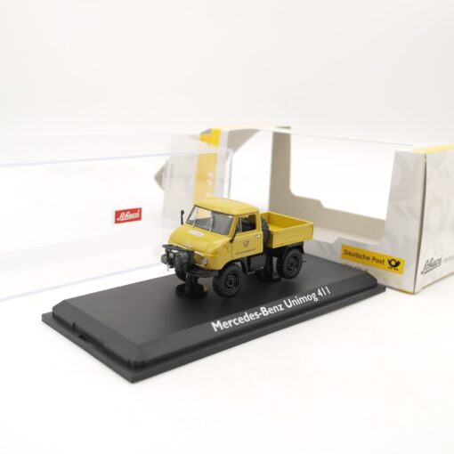 Schuco 1:43 010482 Mercedes Benz Unimog 411 Post in OVP RR2053