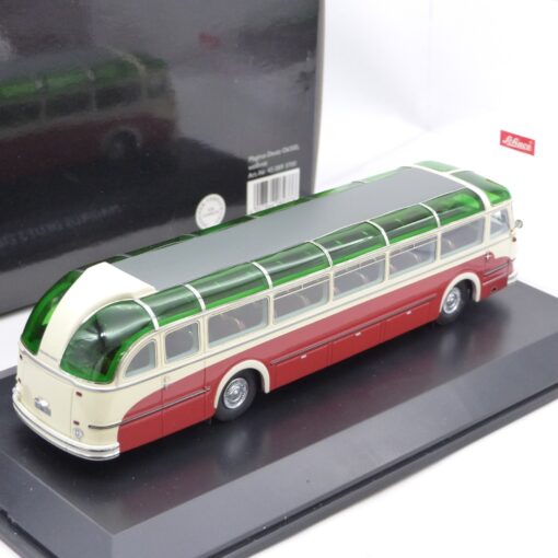 Schuco 1:43 450893700 Magirus Deutz O6500 Überlandbus weiß-rot in OVP EX6683 – Bild 3