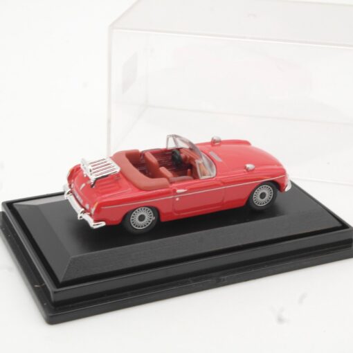 Schuco 1:72 MGB Cabrio Baujahr 1962 in PC Box QR4605 – Bild 3