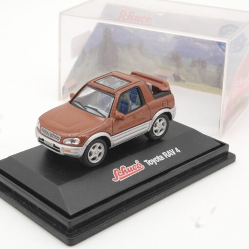 Schuco 1:72 Toyota RAV 4 Junior Cars in PC Box QR4603