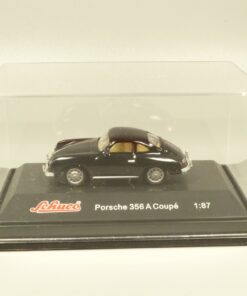 Schuco 1:87 25123 Porsche 356 A Coupé schwarz in PC-Box EX5984