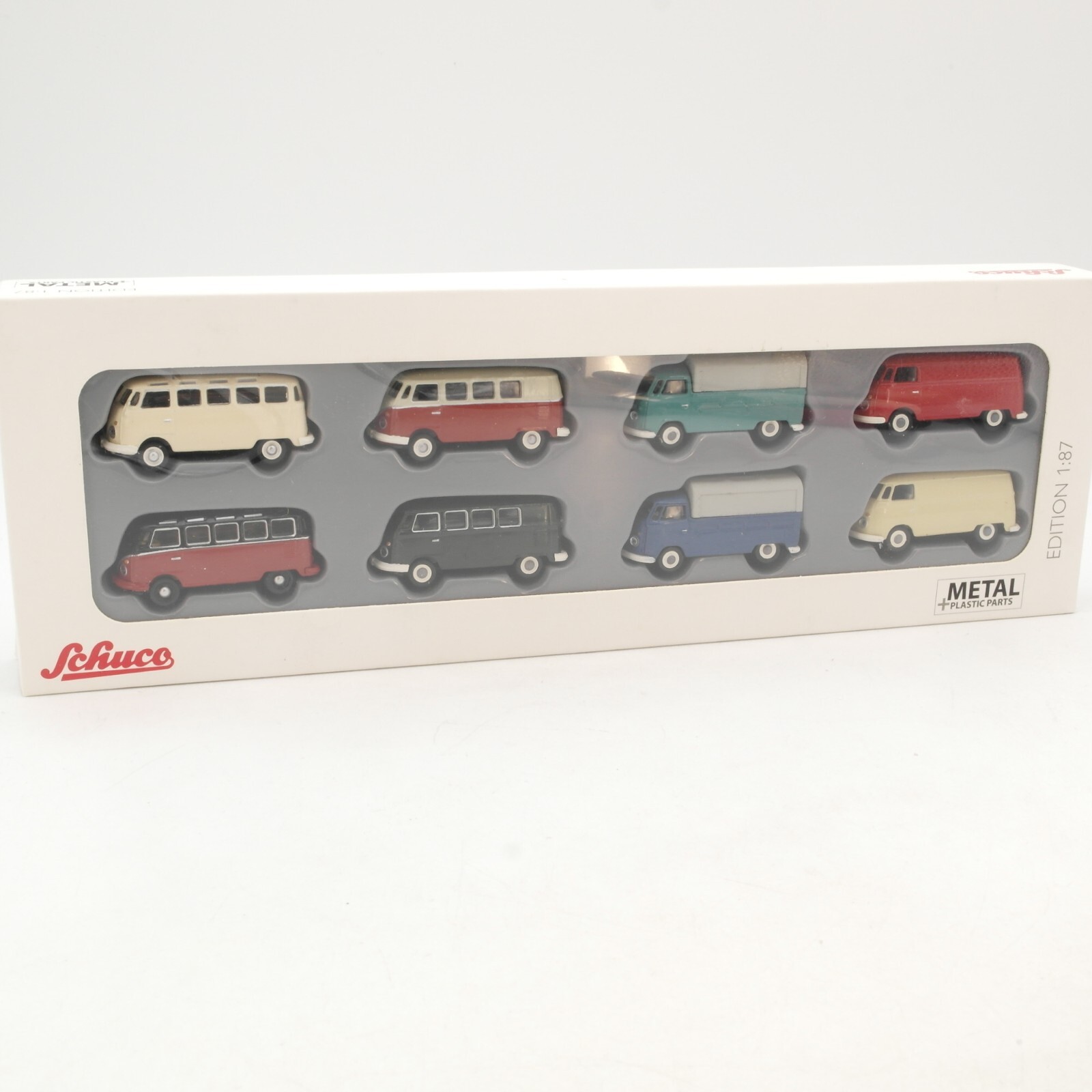 Schuco 1:87 45 264 0800 VW T1 8er Set neuwertig in OVP RG8542