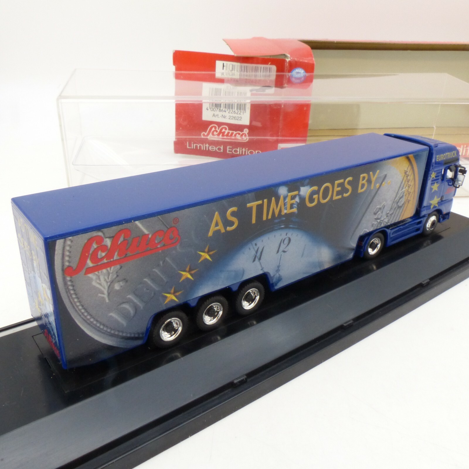 Schuco 1:87 Nr.: 22622 MAN TG-A Sattelzug Schuco, as time goes by, in OVP EA8869 – Bild 3