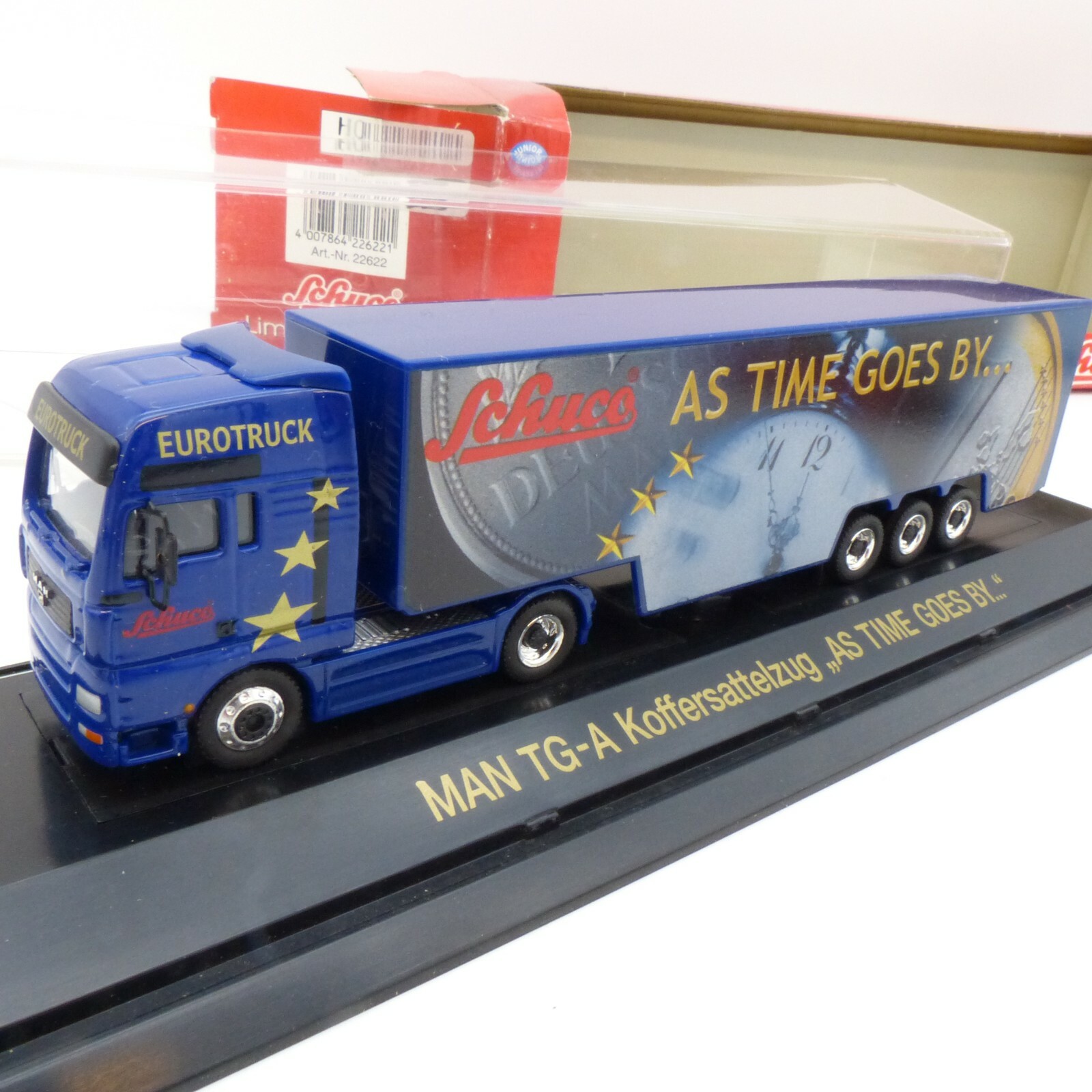 Schuco 1:87 Nr.: 22622 MAN TG-A Sattelzug Schuco, as time goes by, in OVP EA8869