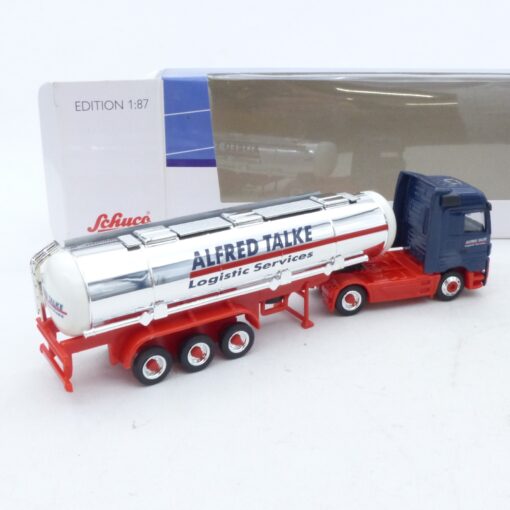 Schuco 1:87 Werbemodell MB Actros Tank-Sattelzug Alfred Talke in OVP EX6906 – Bild 3