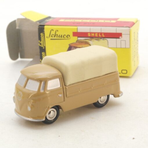 Schuco Piccolo 1:90 VW Bus Pritsche / Plane in OVP RG7851