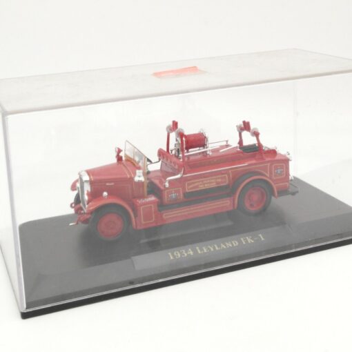 Signature Series 1:43 1934 Leyland FK-1 Feuerwehr in PC Box RI7647 – Bild 4