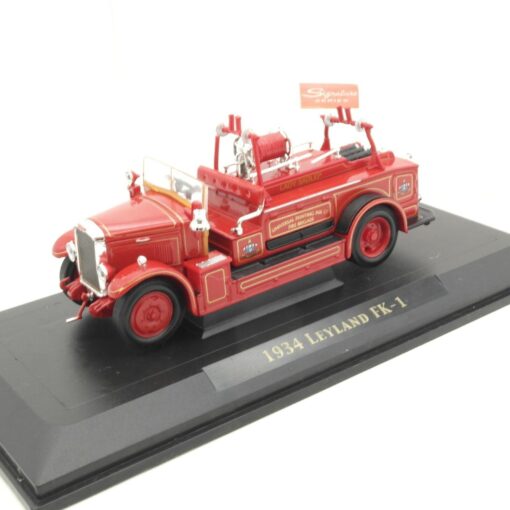 Signature Series 1:43 1934 Leyland FK-1 Feuerwehr in PC Box RI7647