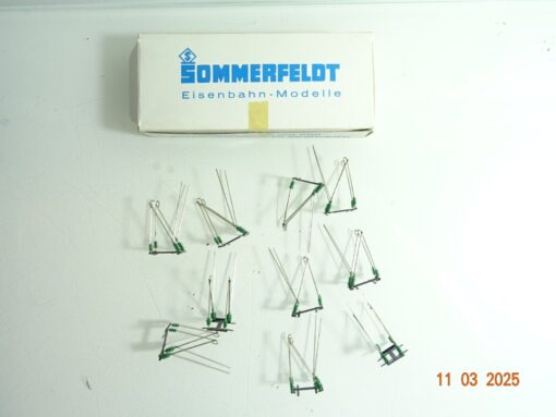 Sommerfeldt H0 156 Doppelausleger 10 Stück siehe Foto in OVP CK6550