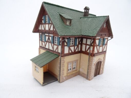 Spur H0 Fachwerkhaus ca. 14 x 9 cm aus Anlagerückbau, siehe Bilder QR9871 o. – Bild 3