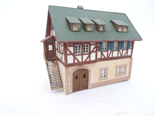 Spur H0 Fachwerkhaus ca. 14 x 9 cm aus Anlagerückbau, siehe Bilder QR9871 o. – Bild 5