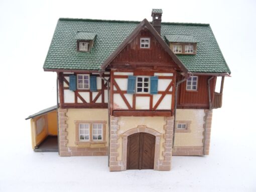 Spur H0 Fachwerkhaus ca. 14 x 9 cm aus Anlagerückbau, siehe Bilder QR9871 o.