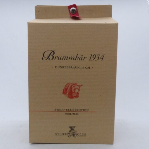 Steiff 420252 Brummbär 1934 Dunkelbraun 17 cm Replica in OVP EX4755 – Bild 5
