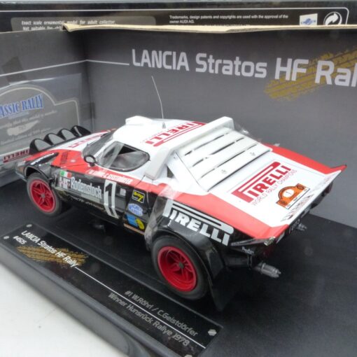 Sun Star 1:18 4525 Lancia Stratos HF Rally #1 Röhrl / Geistdörfer in OVP EX4202 – Bild 3