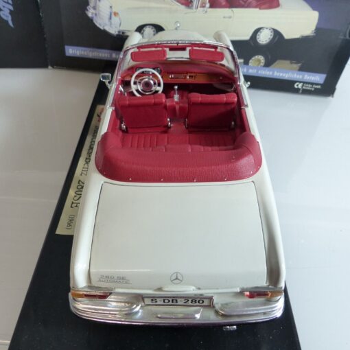 Tchibo 1:18 36873 Mercedes  Benz 280 SE weiß in OVP EX3497 – Bild 5