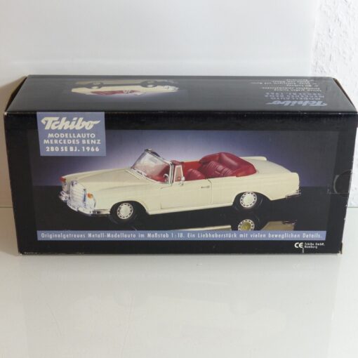 Tchibo 1:18 36873 Mercedes  Benz 280 SE weiß in OVP EX3497 – Bild 7