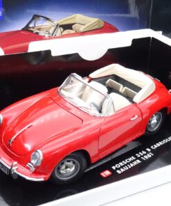 Tchibo / Maisto 1:18 45703 Porsche 356 B Cabriolet (1961) rot in OVP EX6418