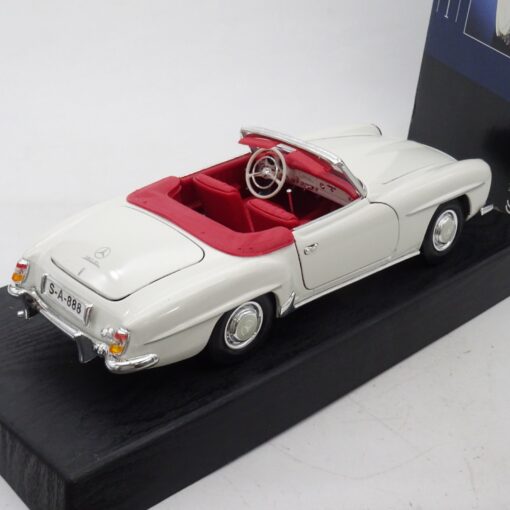 Tchibo / Maisto 1:18 46616 Mercedes 190 SL weiß Baujahr 1955 in OVP EX6517 – Bild 6