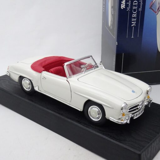 Tchibo / Maisto 1:18 46616 Mercedes 190 SL weiß Baujahr 1955 in OVP EX6517 – Bild 7