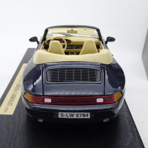 Tchibo / Maisto 1:18 46619 Porsche 911 Cabriolet 1994 schwarz in OVP EX6419 – Bild 5