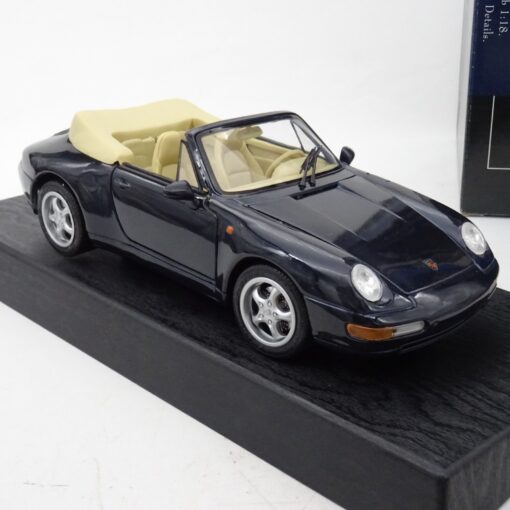 Tchibo / Maisto 1:18 46619 Porsche 911 Cabriolet 1994 schwarz in OVP EX6419 – Bild 7