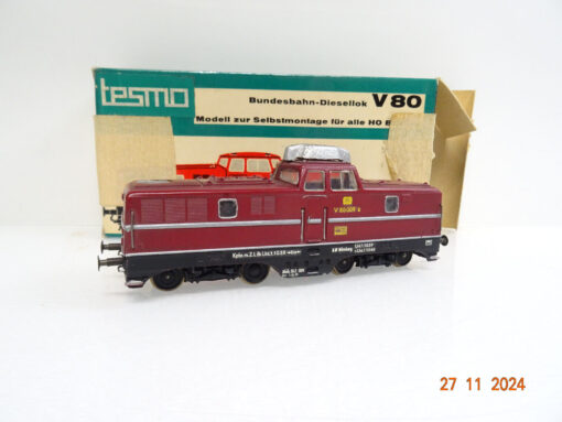 Tesmo H0 Diesellok V 80 009 der DB in OVP LE7592