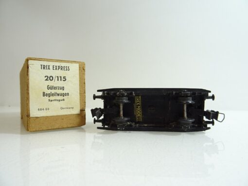 Trix Express H0 20/115 Güterzug Begleitwagen Guss in OVP PR890 – Bild 4