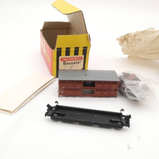 Trix Express H0 3165 Bausatz für Güterwagen in OVP QR3972