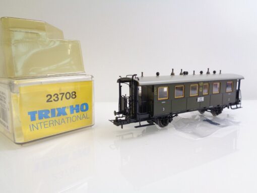Trix H0 23708 Personenwagen 2/3.Kl der DRG mit KKK in OVP DE42
