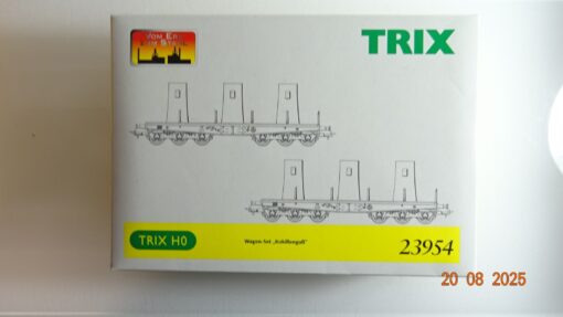 Trix H0 23954 Wagen Set Kokillenguß Leerverpackung siehe Foto PK683