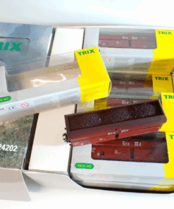 Trix H0 24202 Selbstentladewagen-Set 12 tlg. lange Heinrich der DB in OVP BH1136