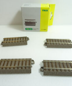 Trix H0 62071 C Gleis Gerades Gleis 70,8mm 4Stück siehe Foto in OVP CK1547