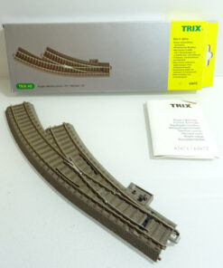 Trix H0 62672 C Gleis Bogenweiche rechts 360 mm R1 siehe Foto ein OVP CK1550