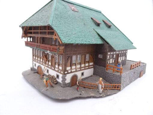 Unbekannt H0 Schwarzwaldhof ca. 23 x 19 cm aus Rückbau, s. Bilder QR9857 o. – Bild 3