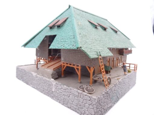 Unbekannt H0 Schwarzwaldhof ca. 23 x 19 cm aus Rückbau, s. Bilder QR9857 o. – Bild 8