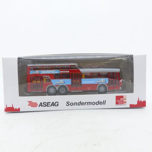 VK-Modelle 1:87 08702104-3 Büssing 1-1/2 Decker Allkauf Linienbus in OVP EX6921 – Bild 6