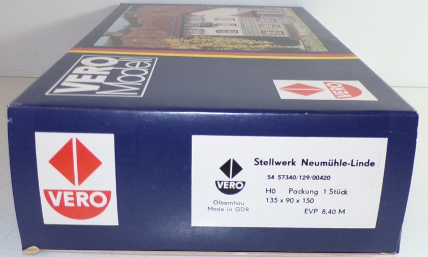 Vero H0 Bausatz 129/00420 Stellwerk Neumühle Linde in OVP PK2730 – Bild 3