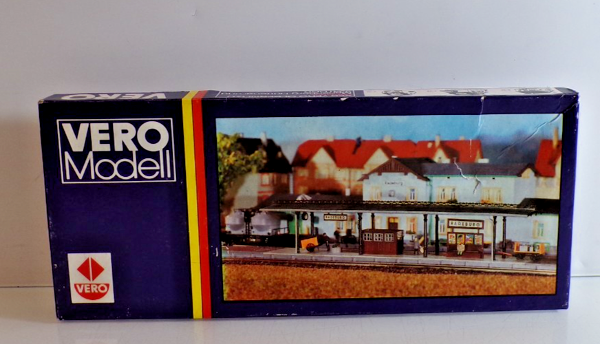 Vero H0 Bausatz 160/00518 Bahnsteig in OVP PK2739