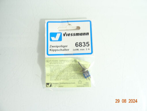 Viessmann 6835 Zweipoliger Kippschalter in OVP CK3317