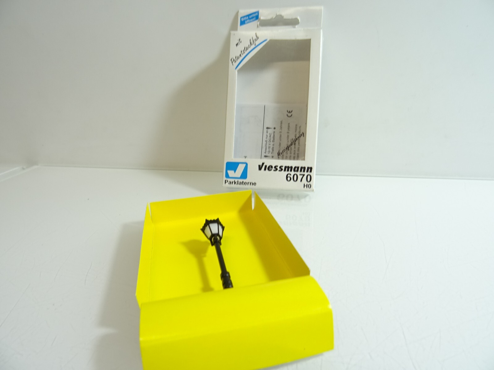 Viessmann H0 6070 Parklaterne einflammig schwarz PR243