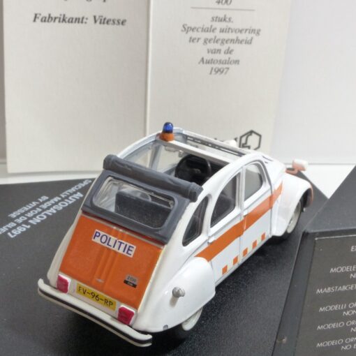 Vitesse 1:43 Nr.: 009H Citroën 2CV Politie / Polizei, in PC-Box EB6433 – Bild 3