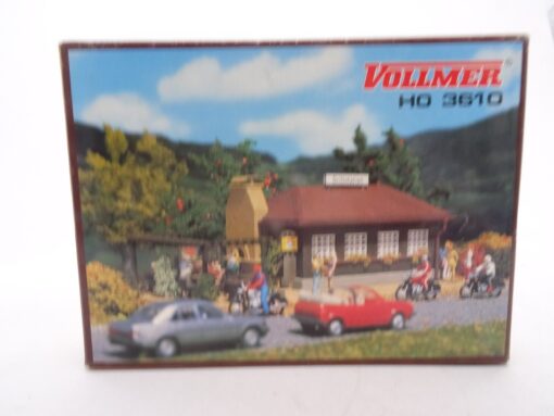 Vollmer H0 3610 Bausatz Grillstation neuwertig in OVP QR4371
