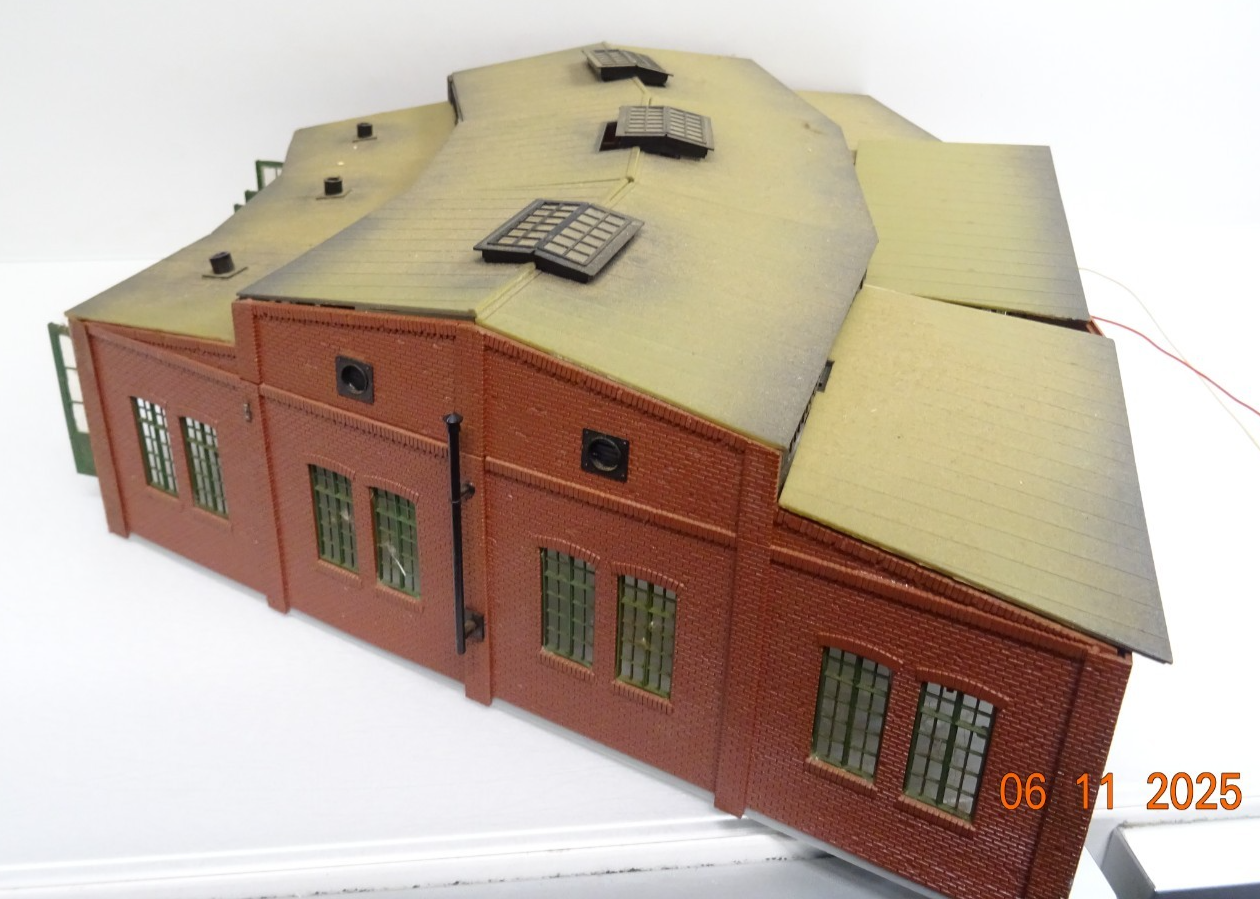 Vollmer H0 5754 Ringlokschuppen 3 ständig aus Anlagenrückbau s. Foto PK2043 o. – Bild 6